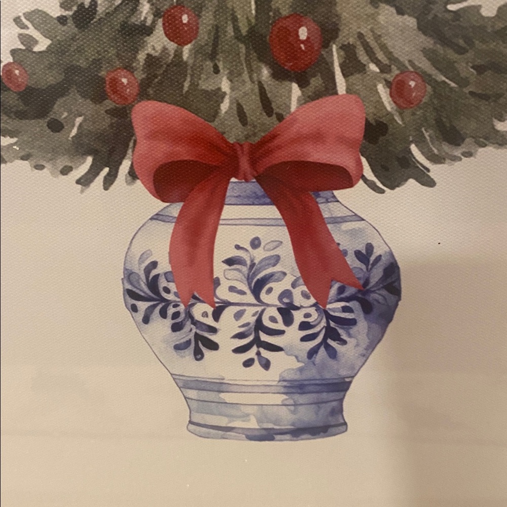 Christmas Tree Canvas Art - Picture 4 of 5